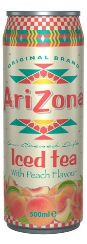 Arizona iced tea peach bx  12x0,5l