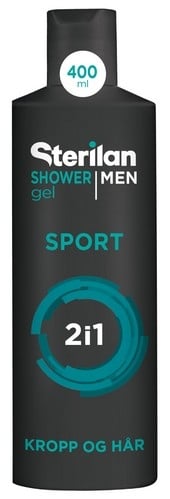 Sterilan men sport dusj   400ml