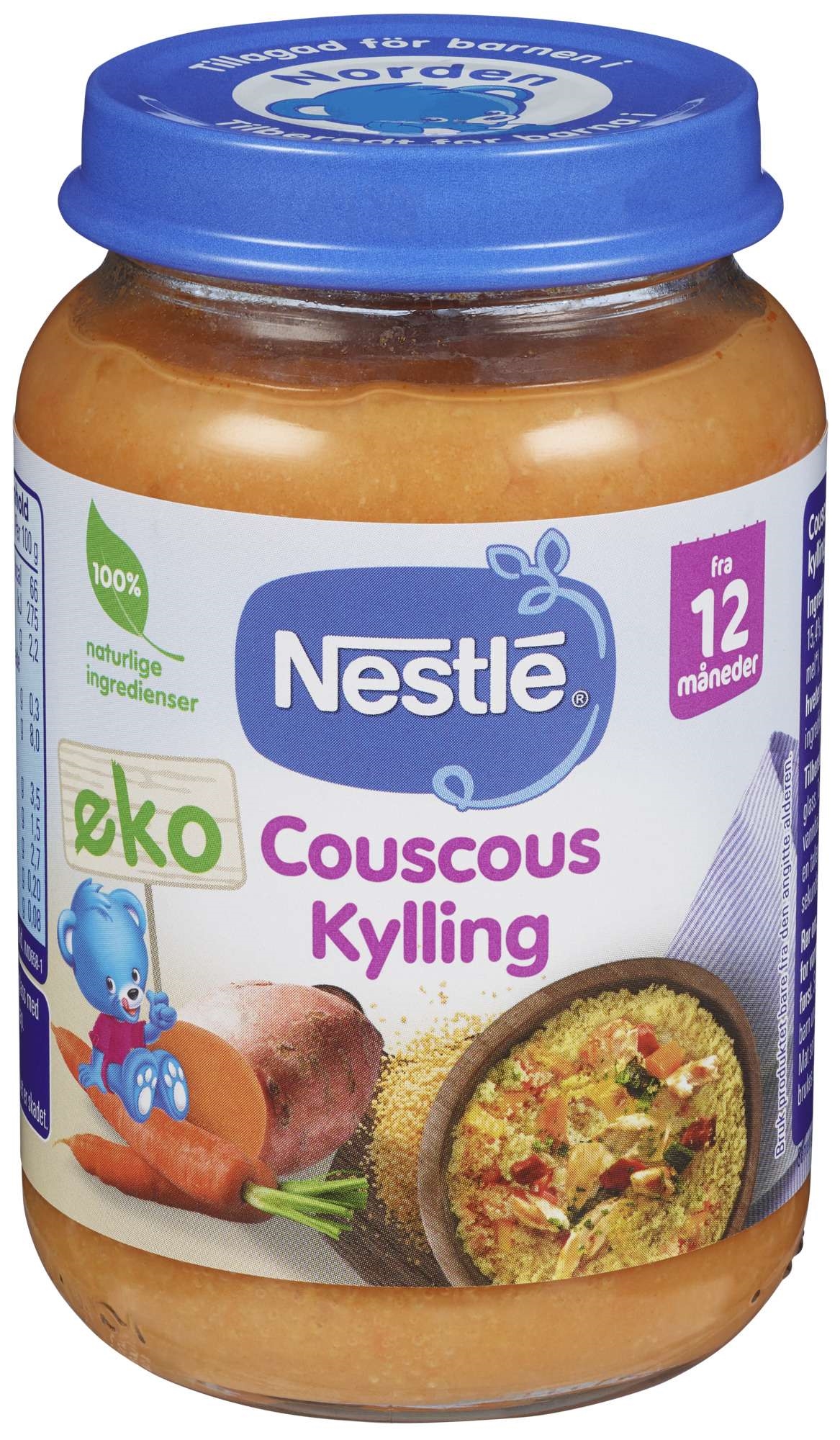 Naturnes couscous kylling 12m 190g