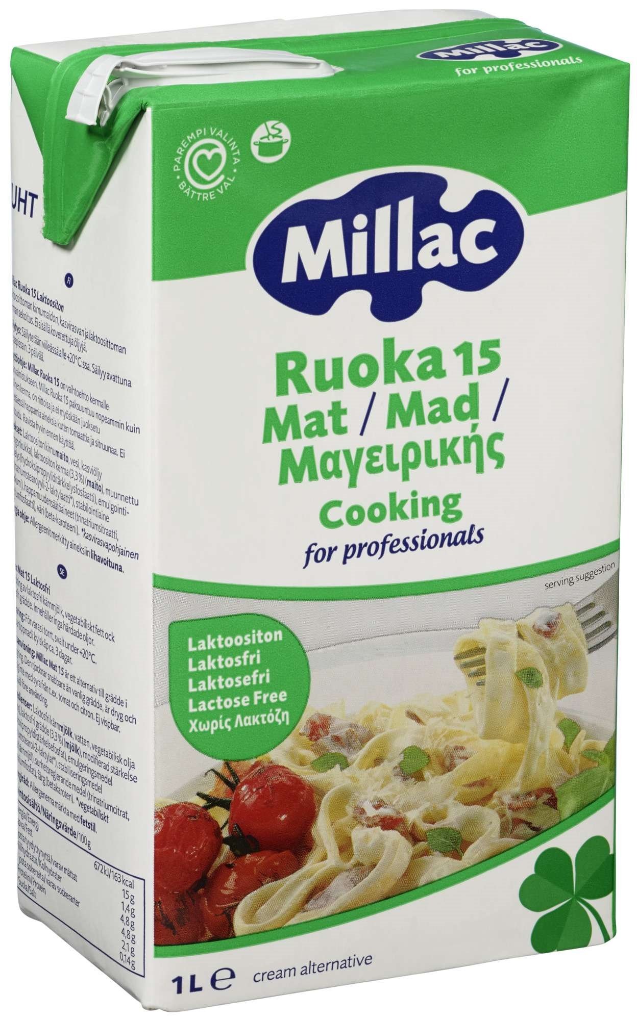 Millac cooking 15% fløtealternativ    1l