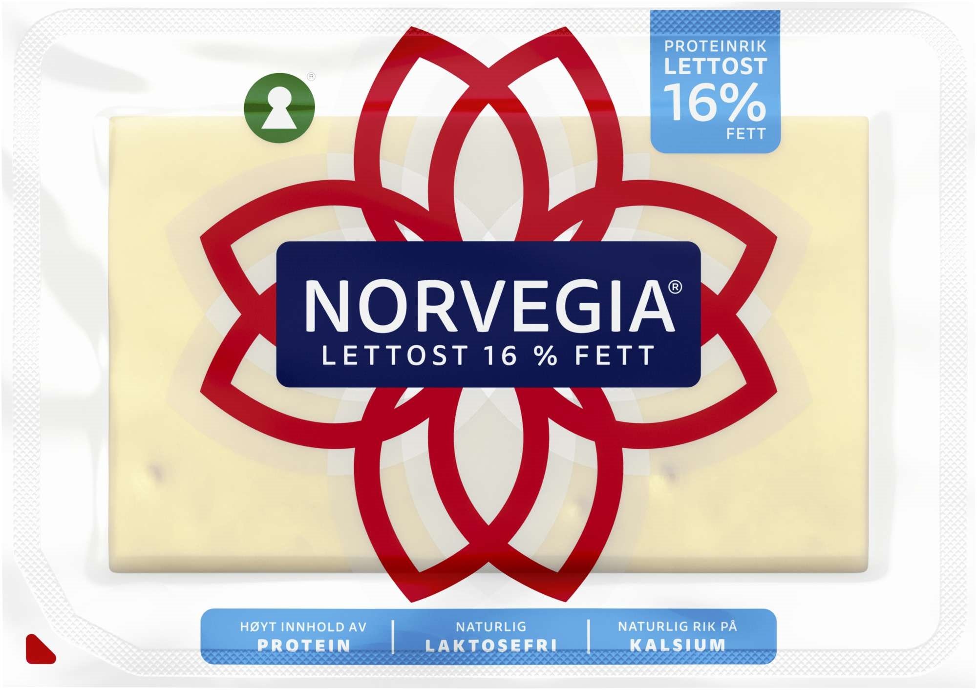 Norvegia lett 16% ca1kg   kg