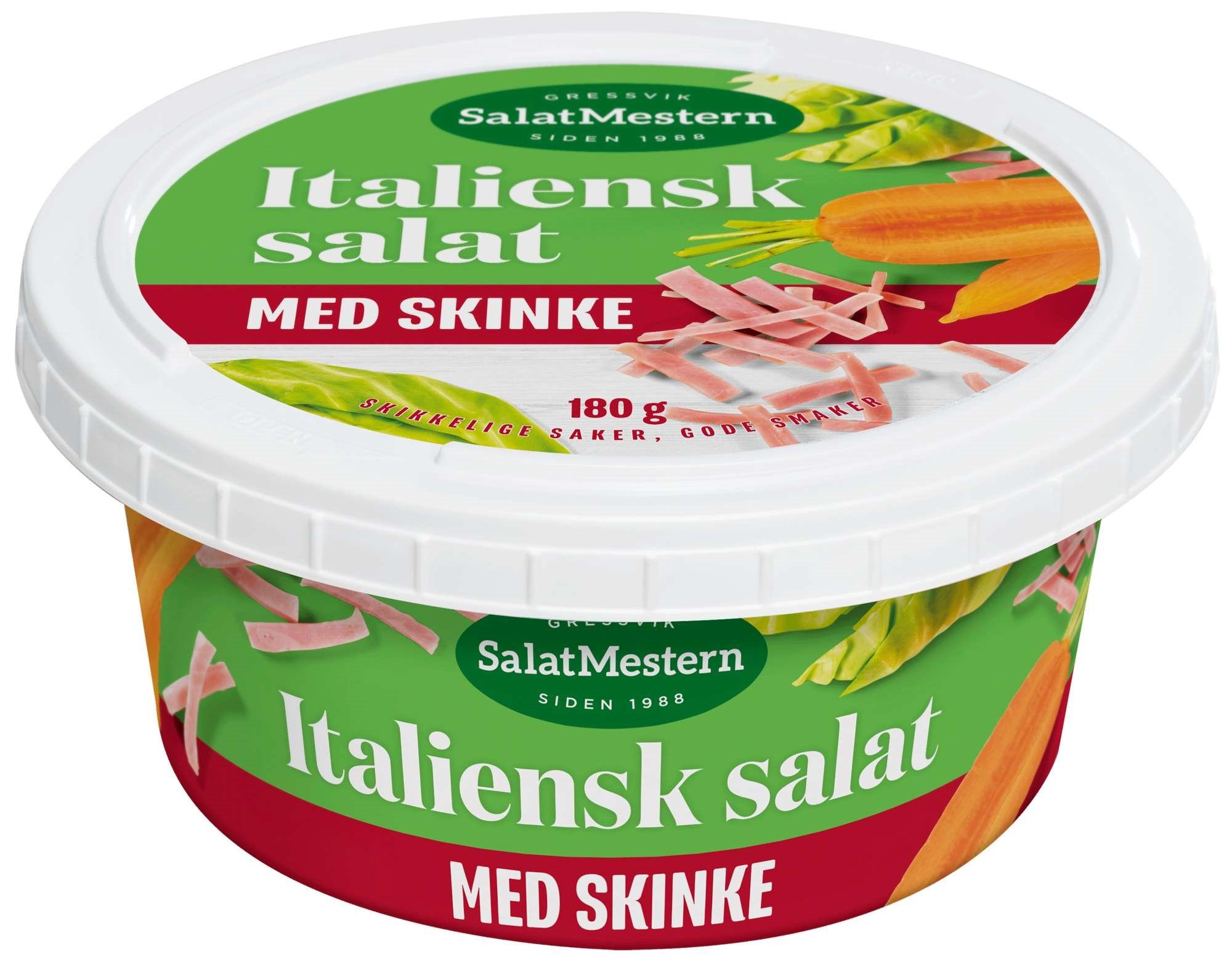 Italiensk salat m/skinke   180g