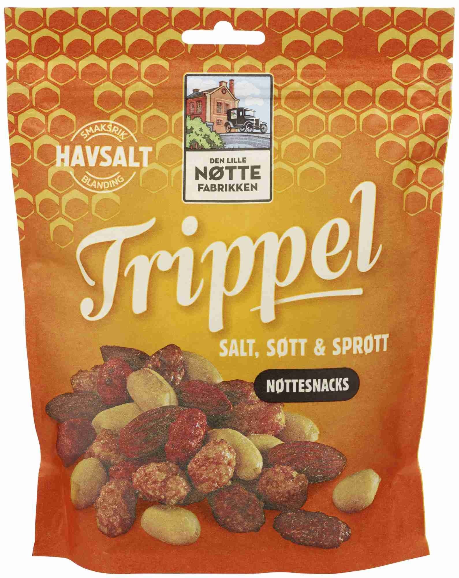 Nøttesnacks trippel  250g