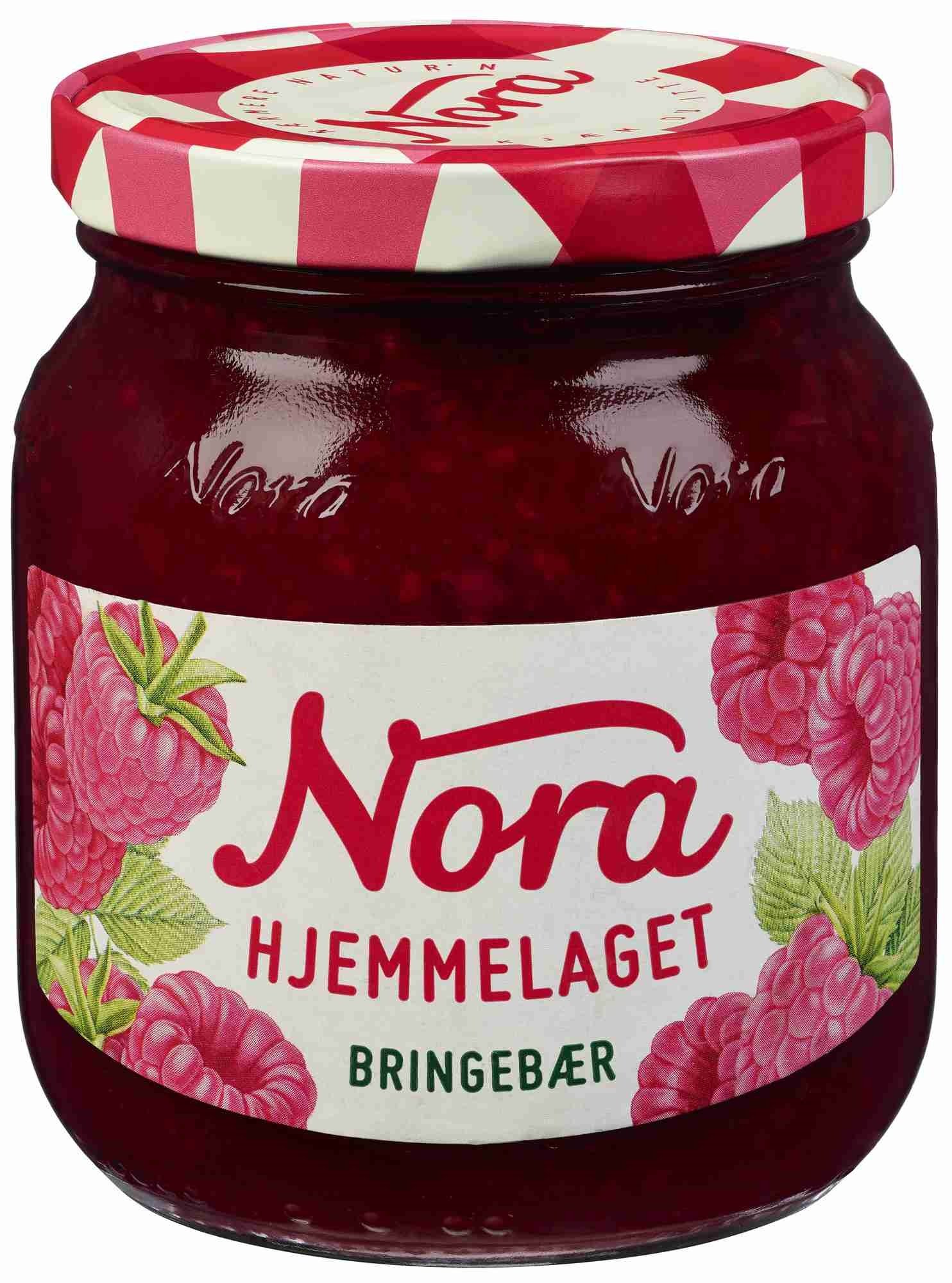 Bringebærsyltetøy hj.l.   400g