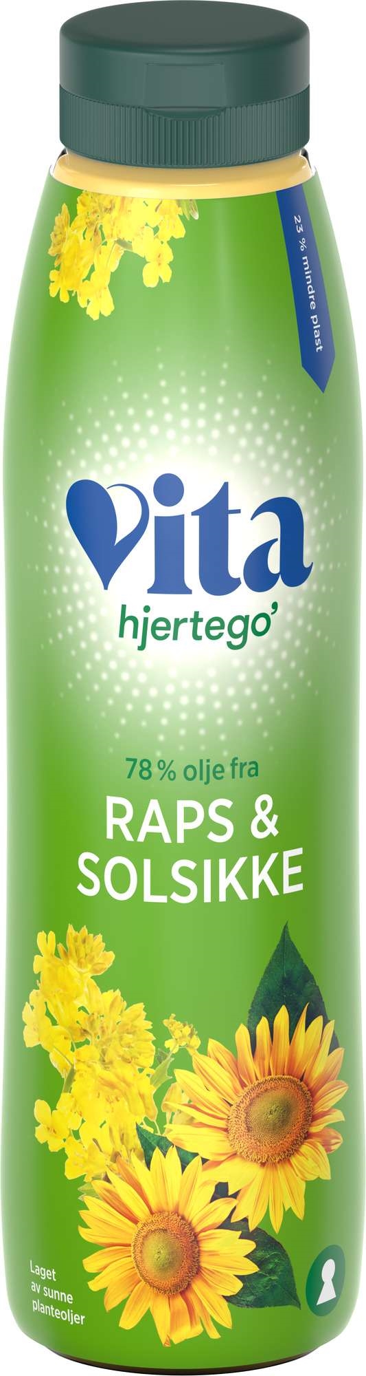 Vita hjertego' flytende margarin   500ml