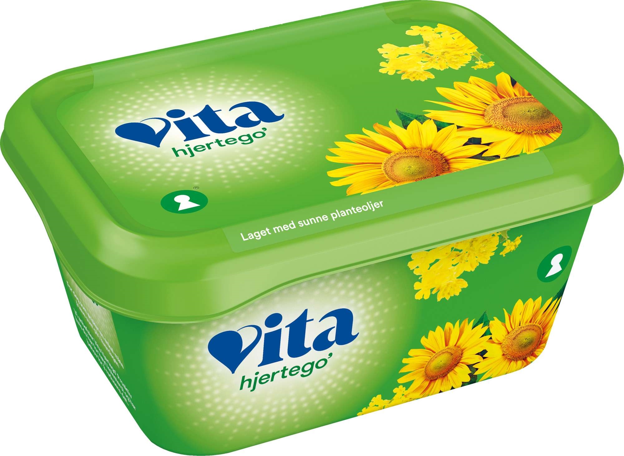 Vita hjertego margarin 370g