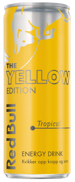 Red bull yellow edition   24x250ml