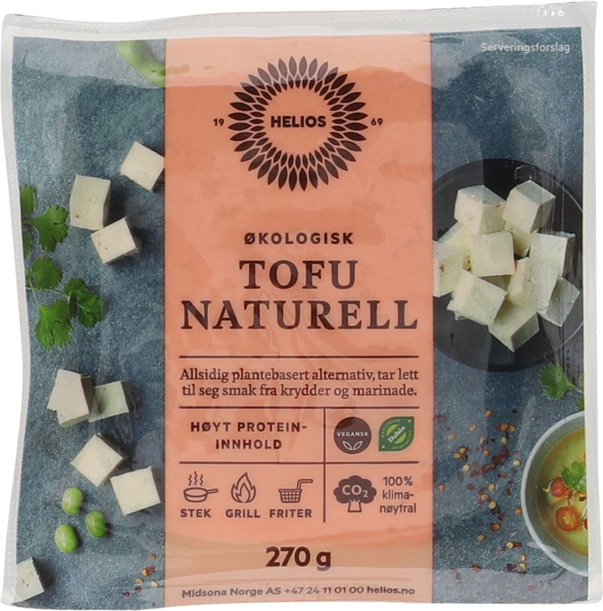 Tofu naturell økol.   270g