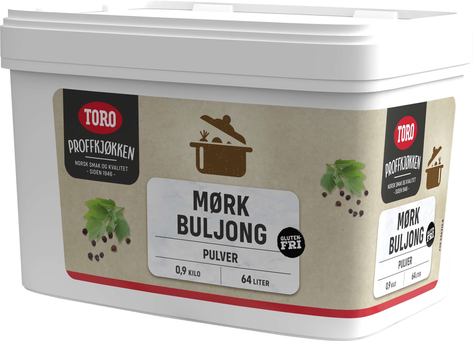 Buljong,mørk 64l     0,9kg