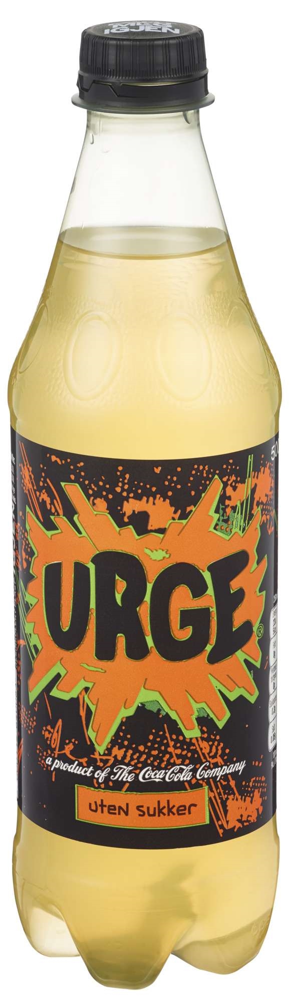 Urge uten sukker flaske  24x0,5l