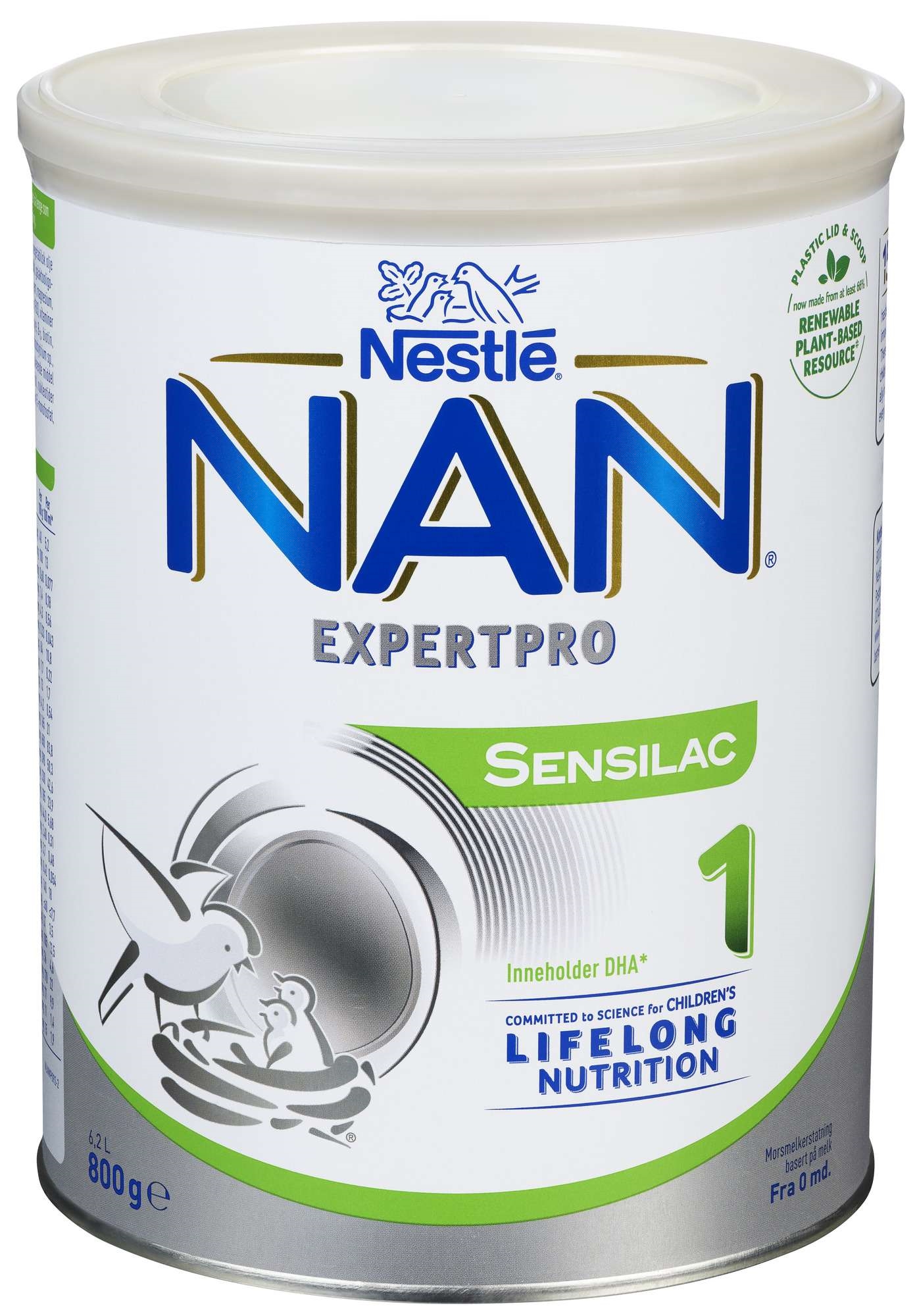 Nan sensilac 1 fra 0m   800g