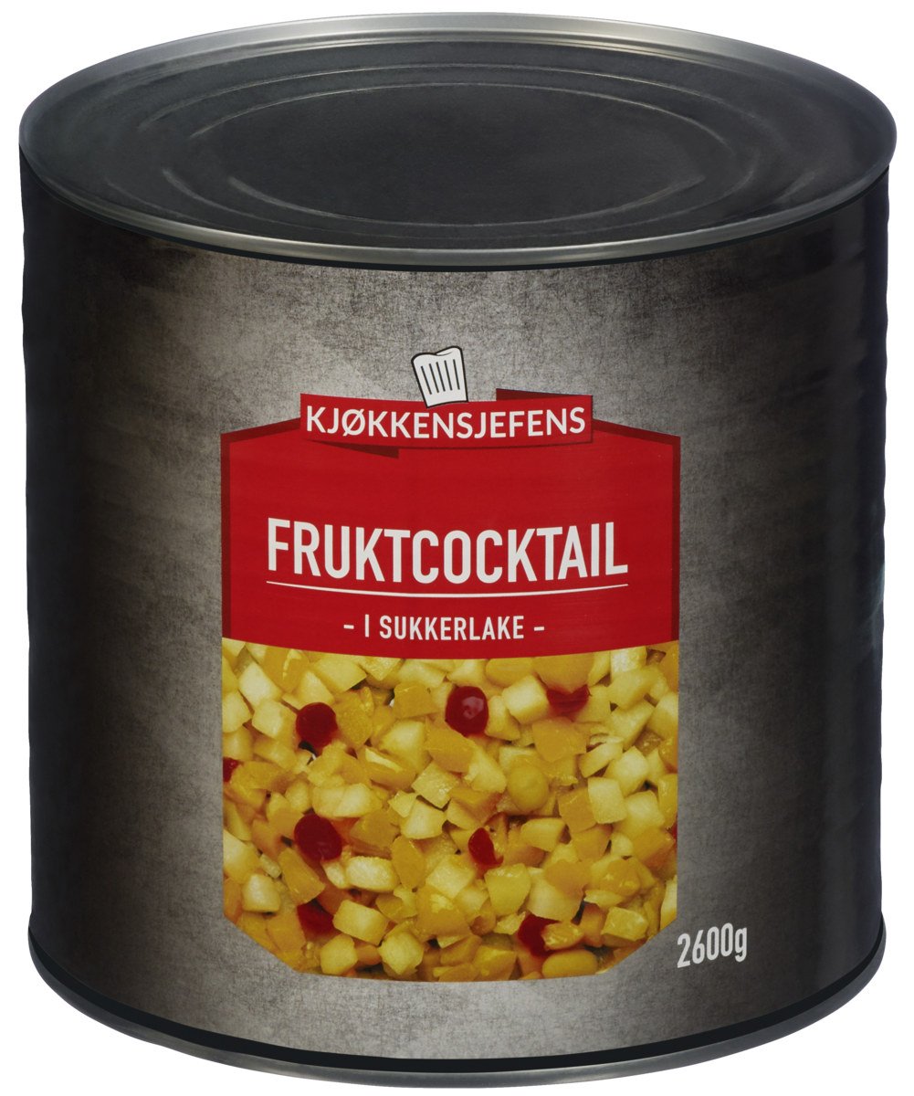 Fruktcocktail i lake   2,6kg