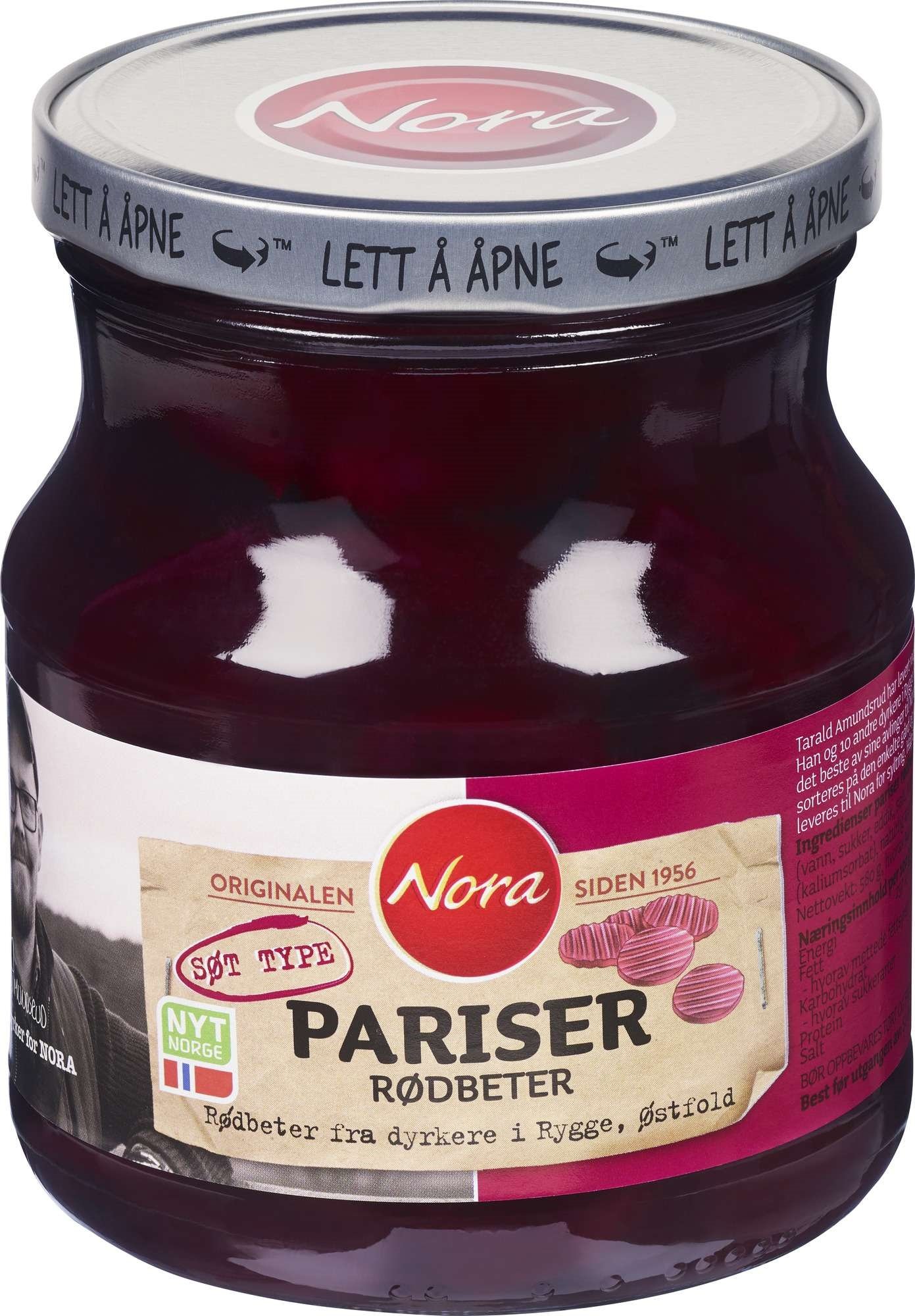 Pariserrødbeter  580g