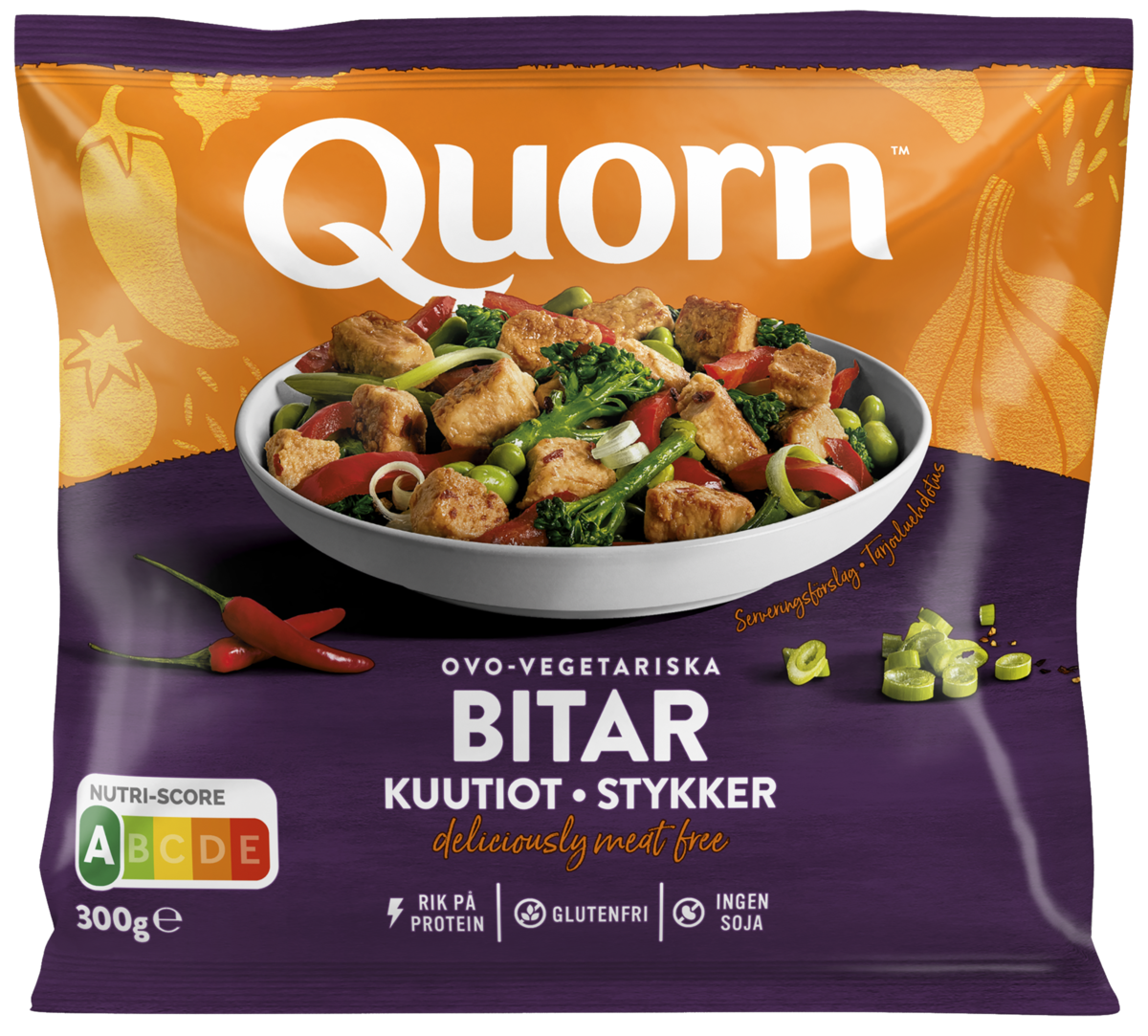 Quorn biter vegetabilsk produkt  300g