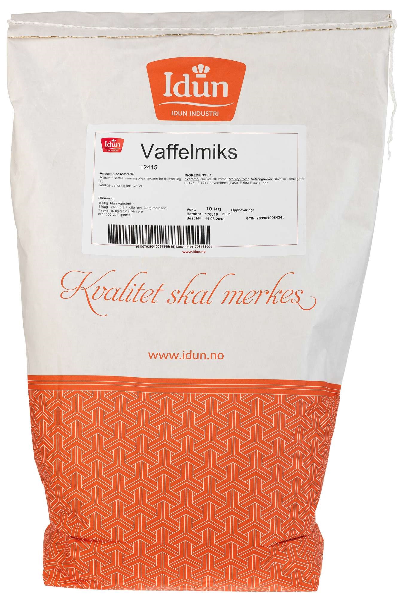 Vaffelmix               10kg