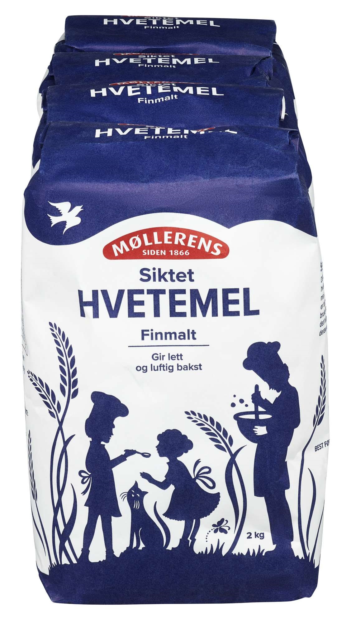 Hvetemel, siktet 78%    2kg