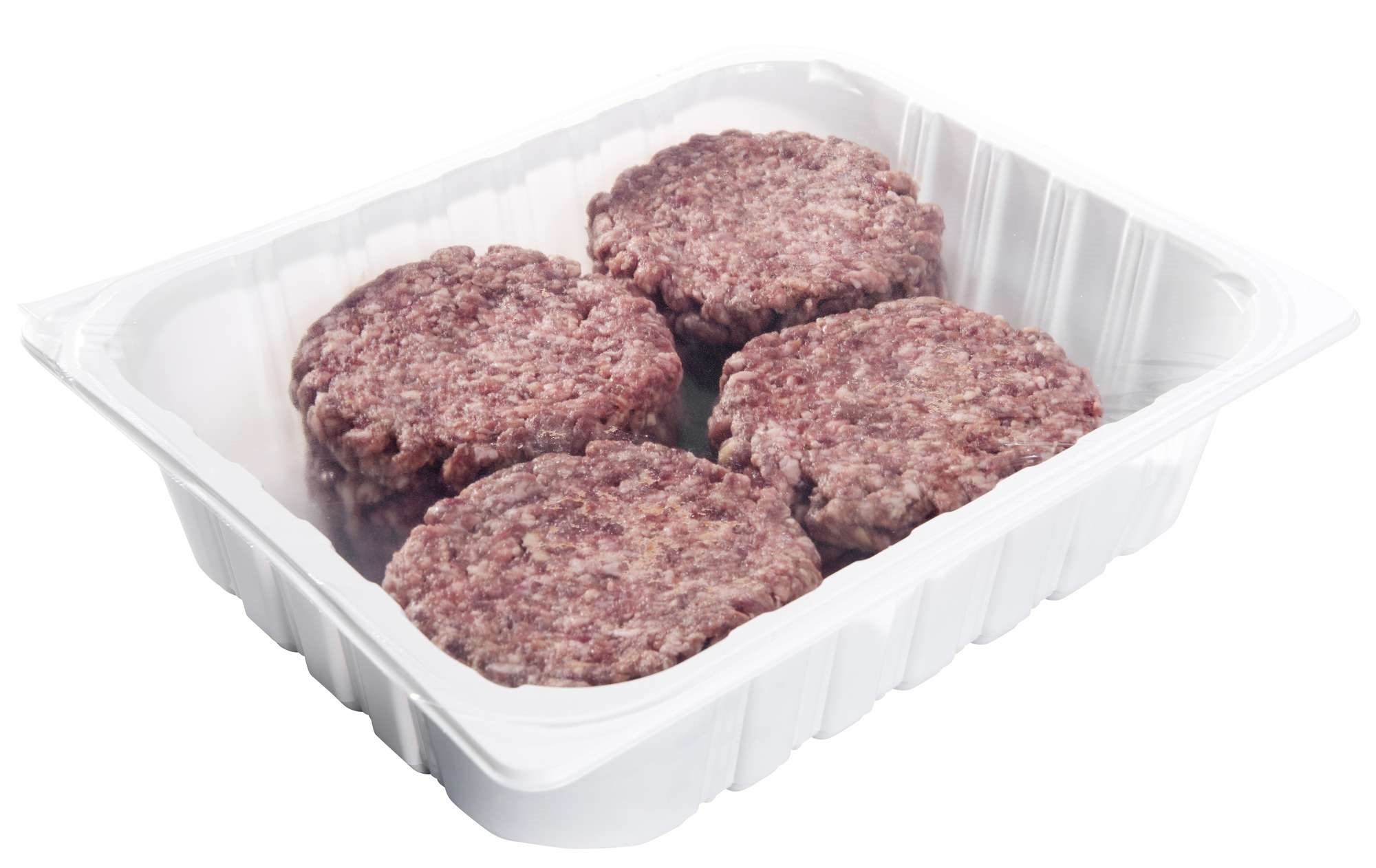 Hamburger 170g fersk  4x2,7kg