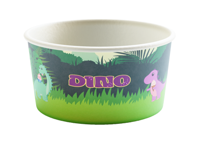 Isbeger dino 160ml, 200 stk