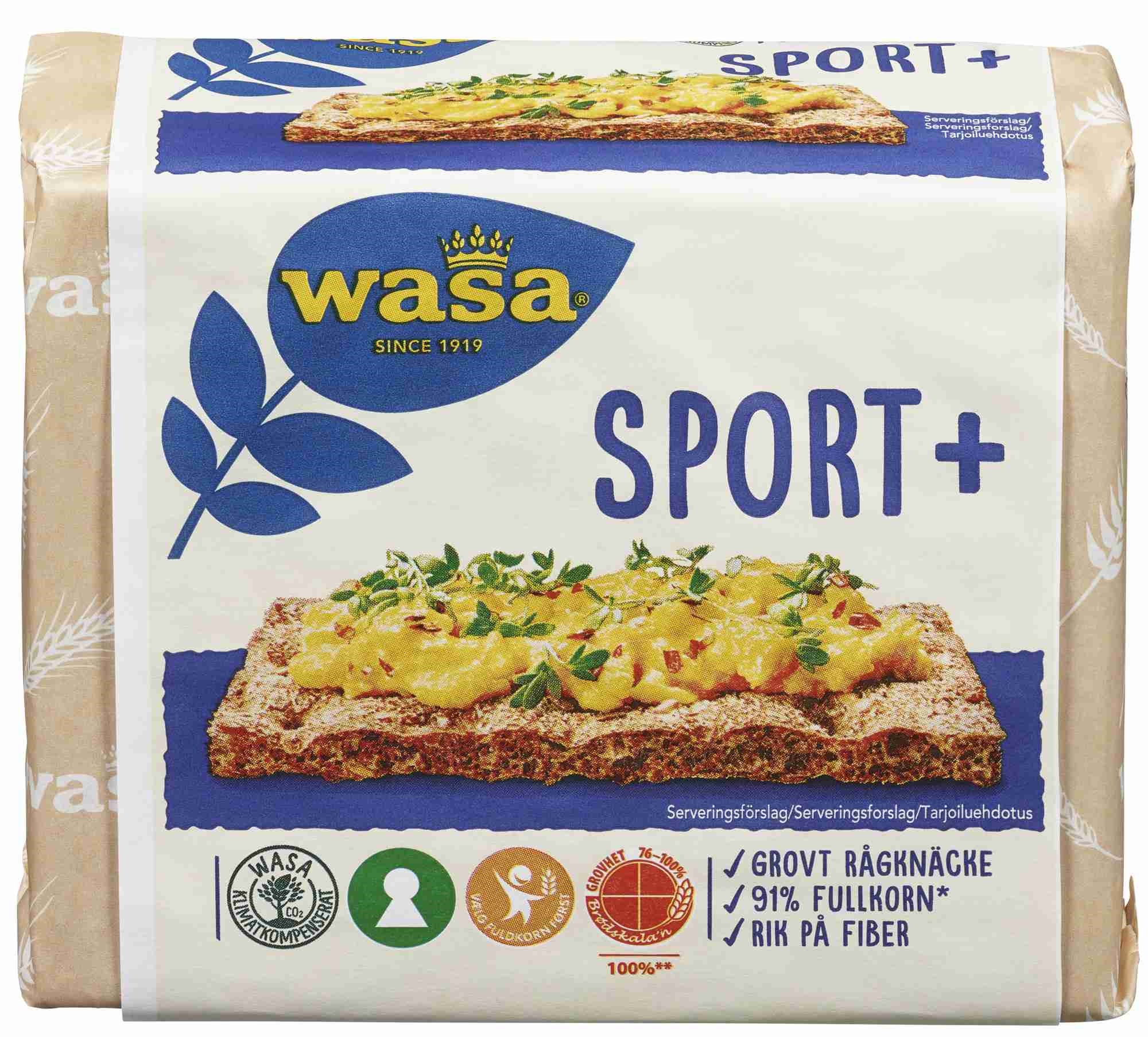 Wasa knekkebrød sport+  210g