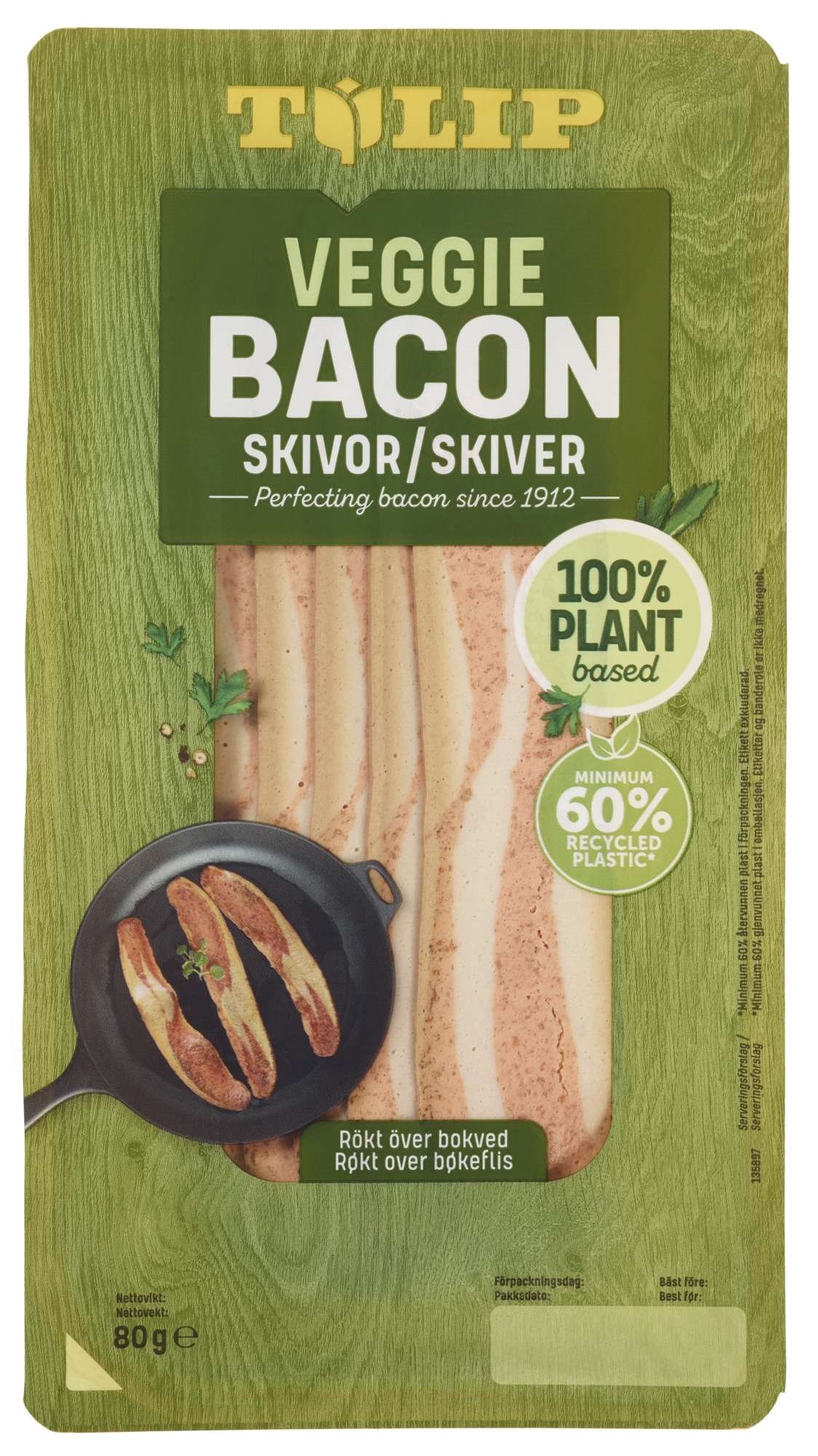 Veggie bacon  80g