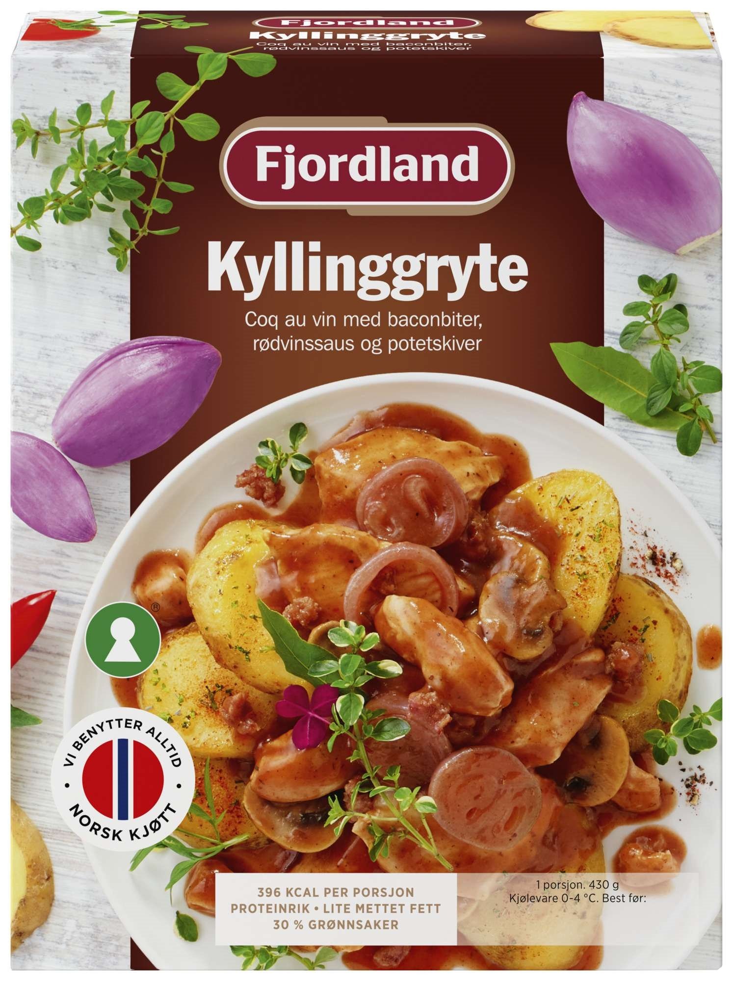 Fransk kyllinggryte  430g