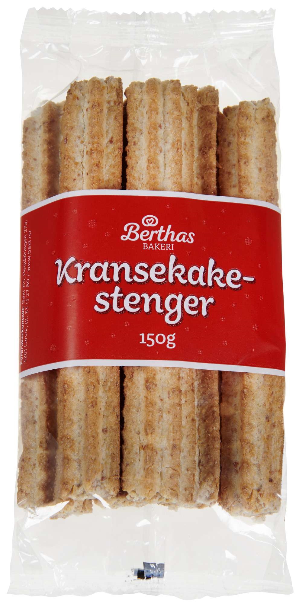 Kransekakestenger  150g