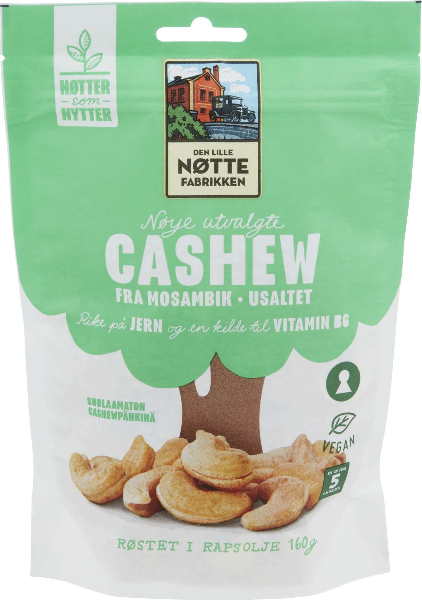 Cashewnøtter mosambik   160g