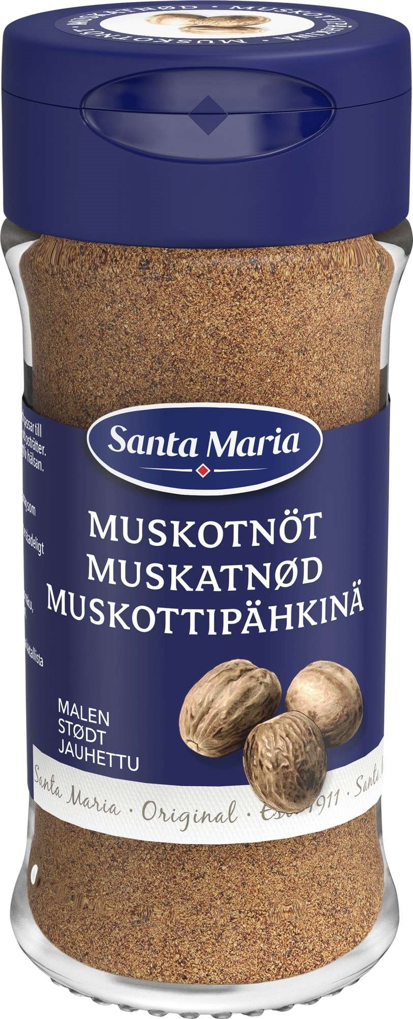 Muskatnøtt malt 35g