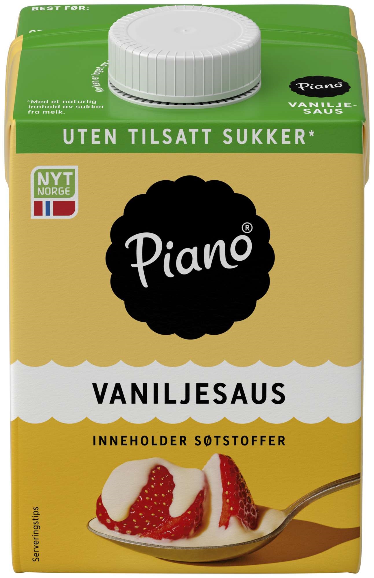 Piano vaniljesaus zero   0,5l