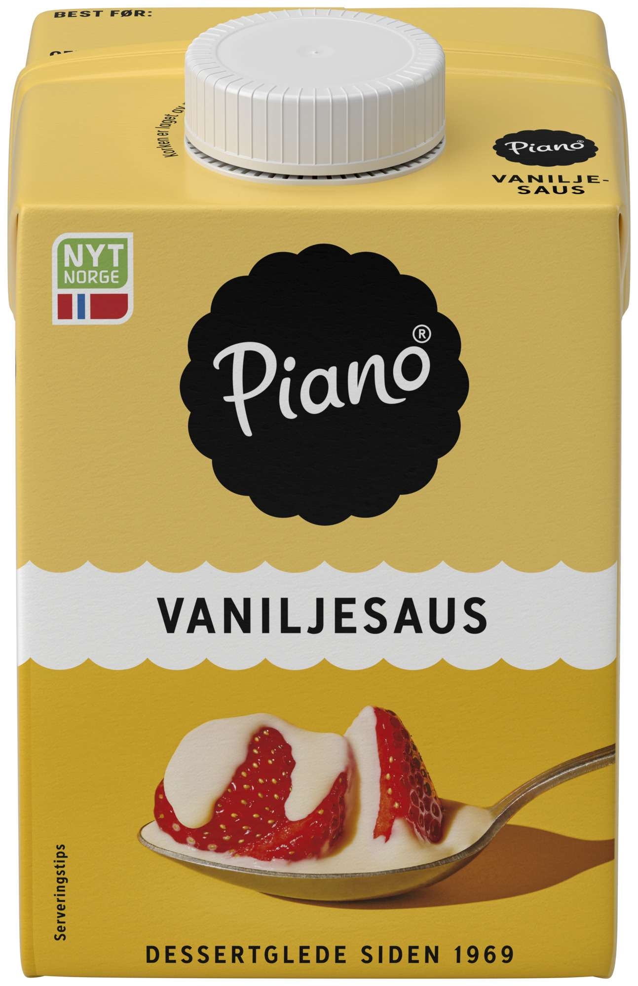 Piano vaniljesaus   0,5l