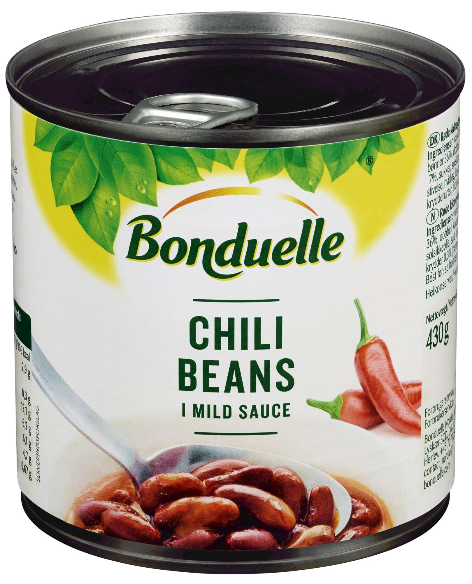 Chili bønner i saus  430g