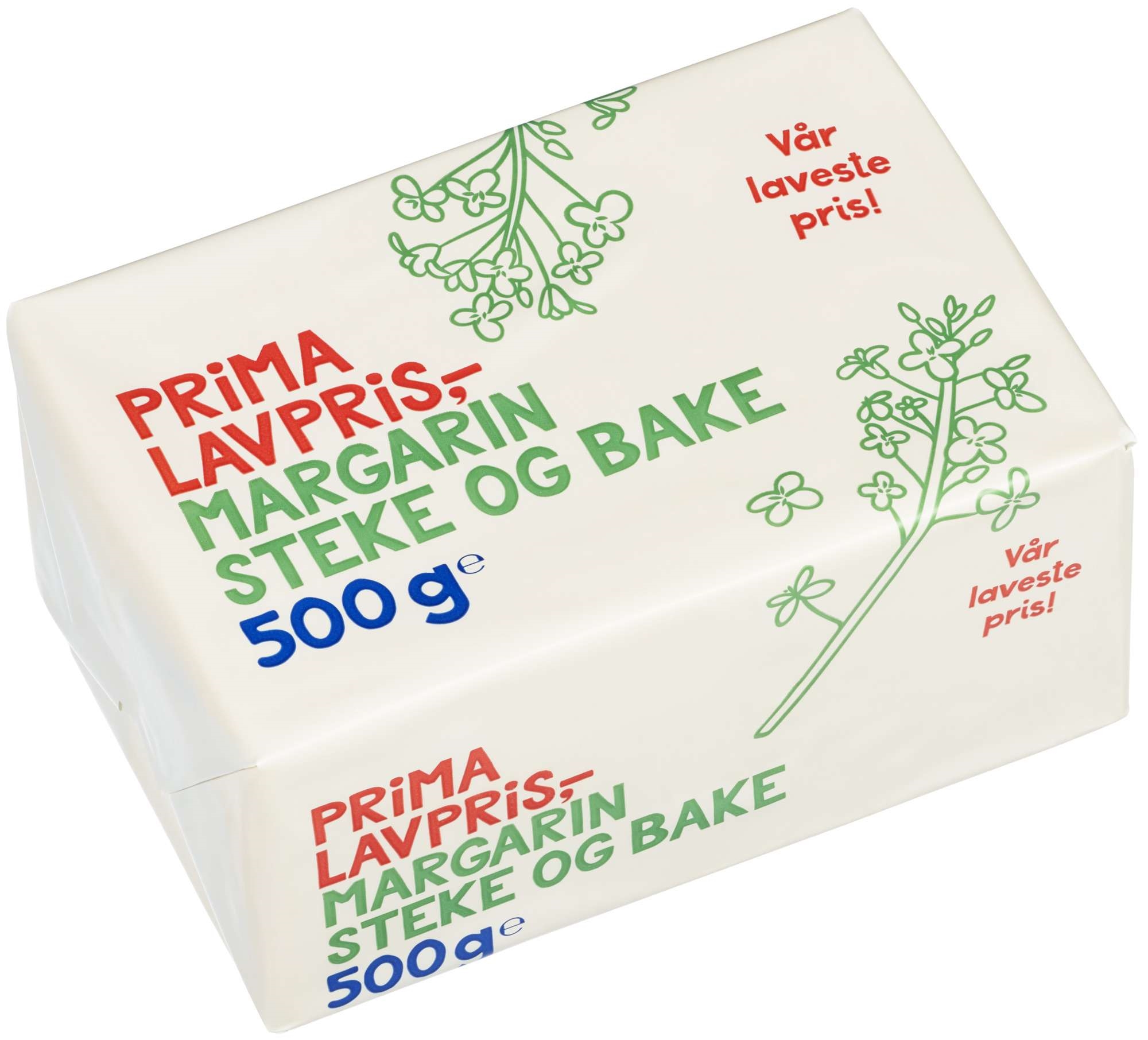 Steke og bake margarin   500g