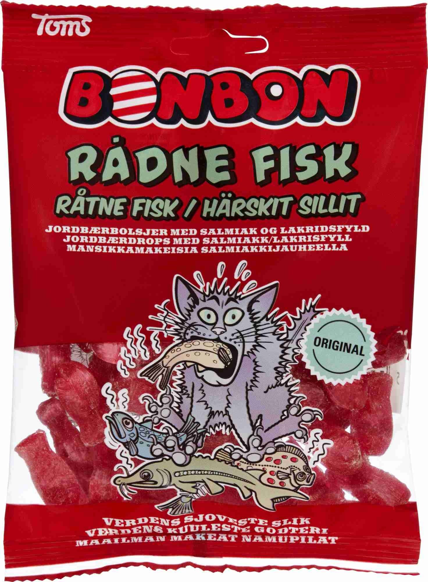 Bon bon råtne fisk 125g