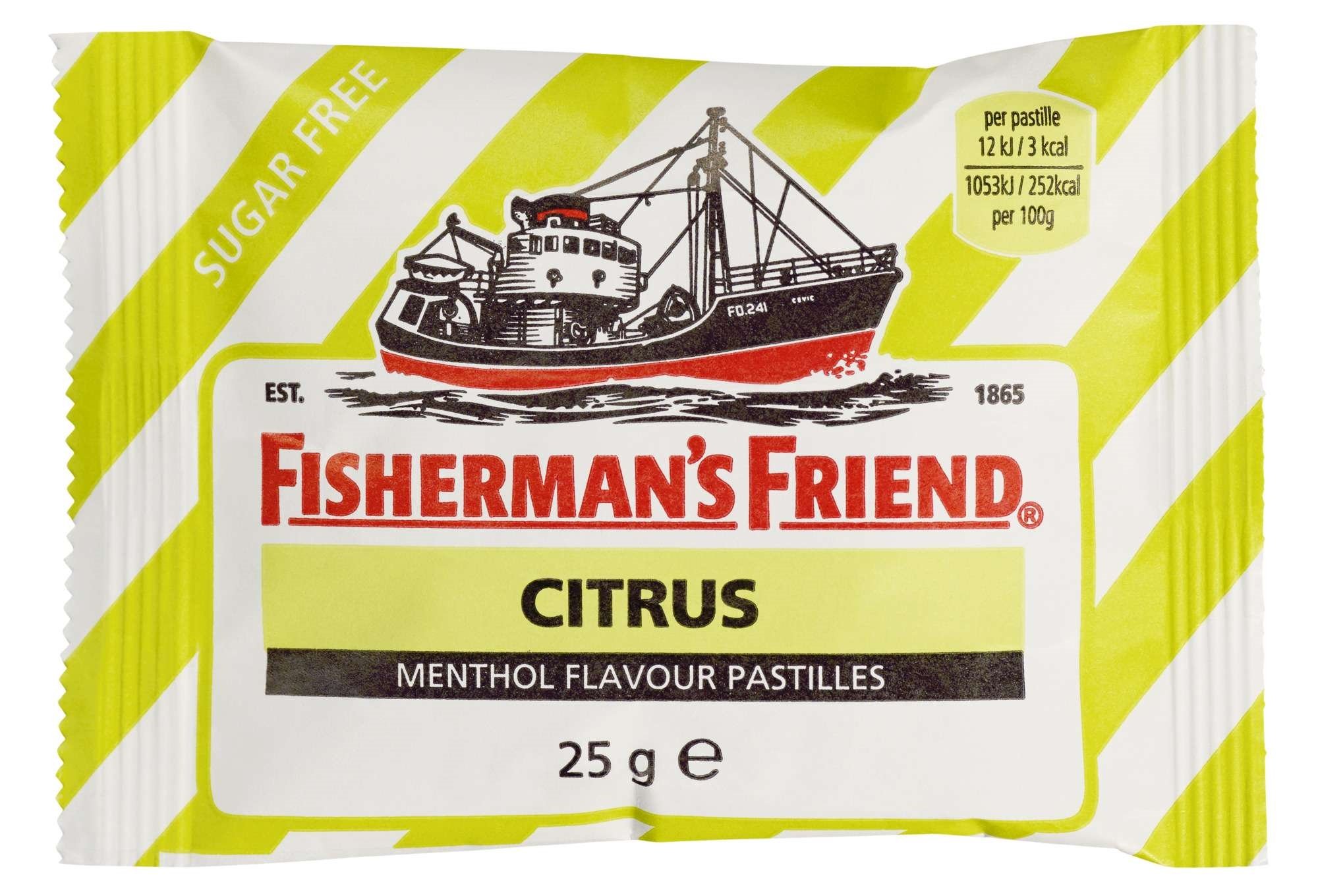 Fisherman's friend citrus stripe 25g