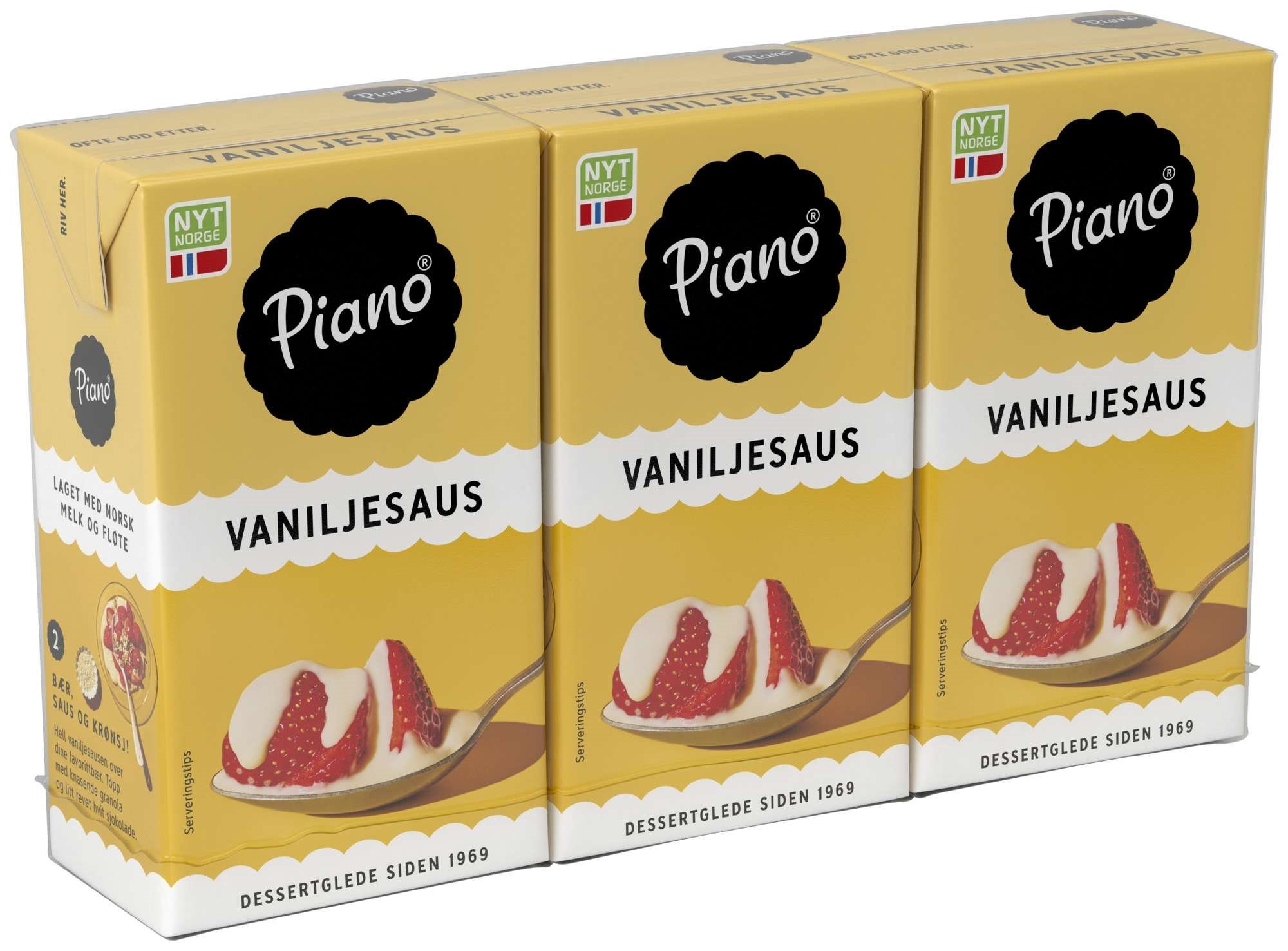 Piano vaniljesaus    750ml