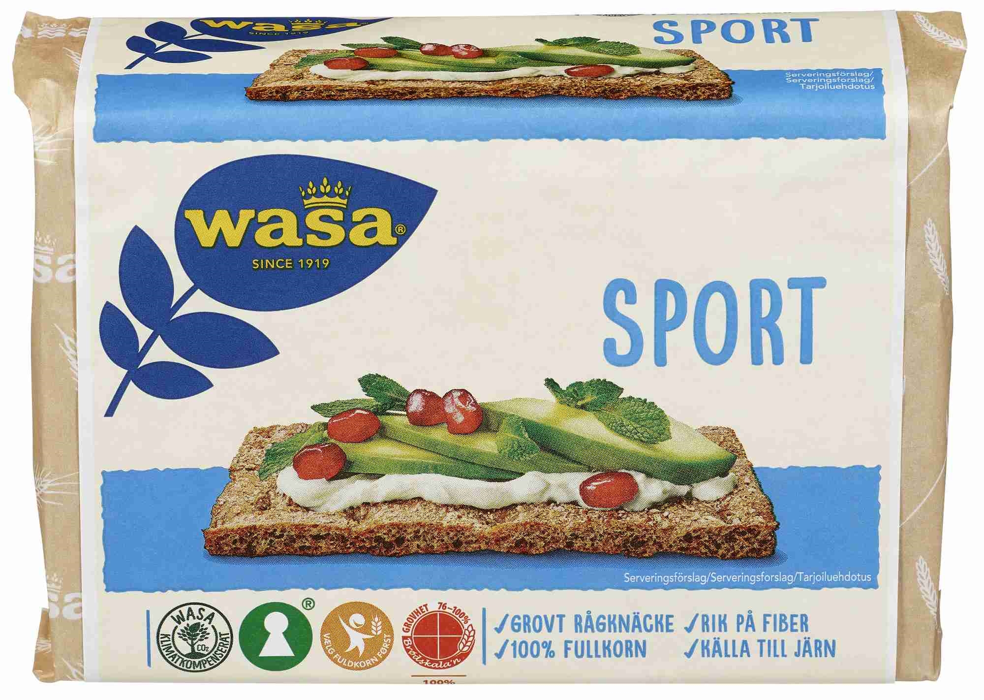 Wasa sport knekkebrød   275g