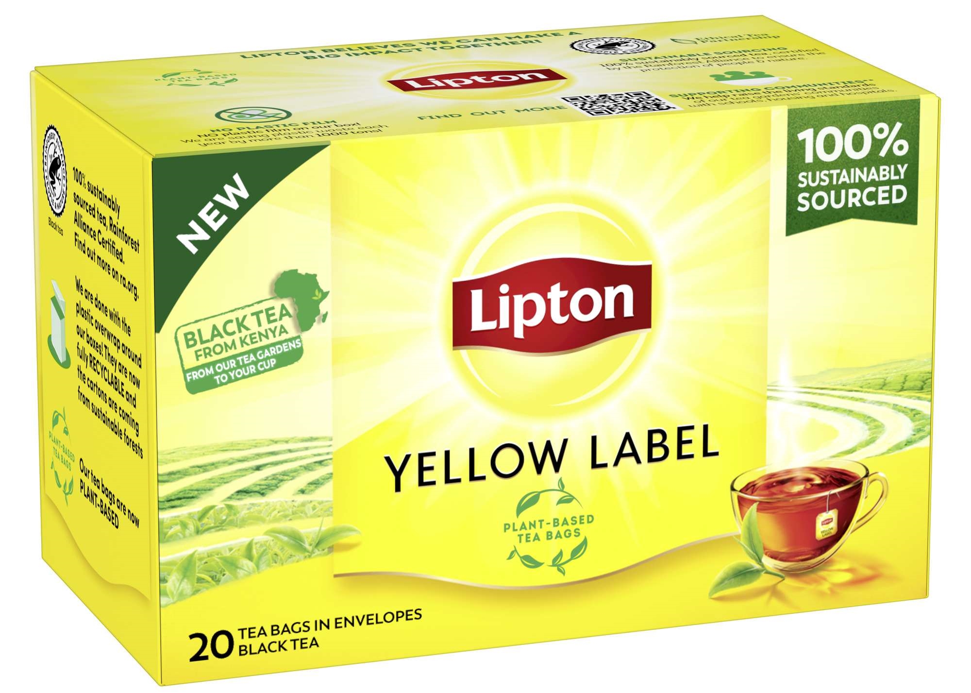 Lipton yellow label te  20bg