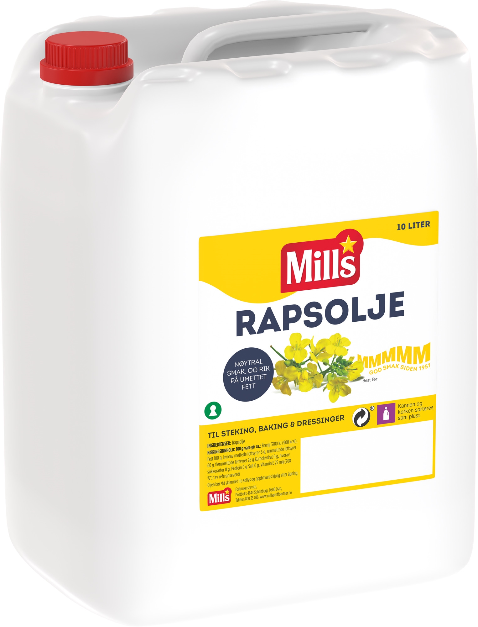 Rapsolje vitago  10l