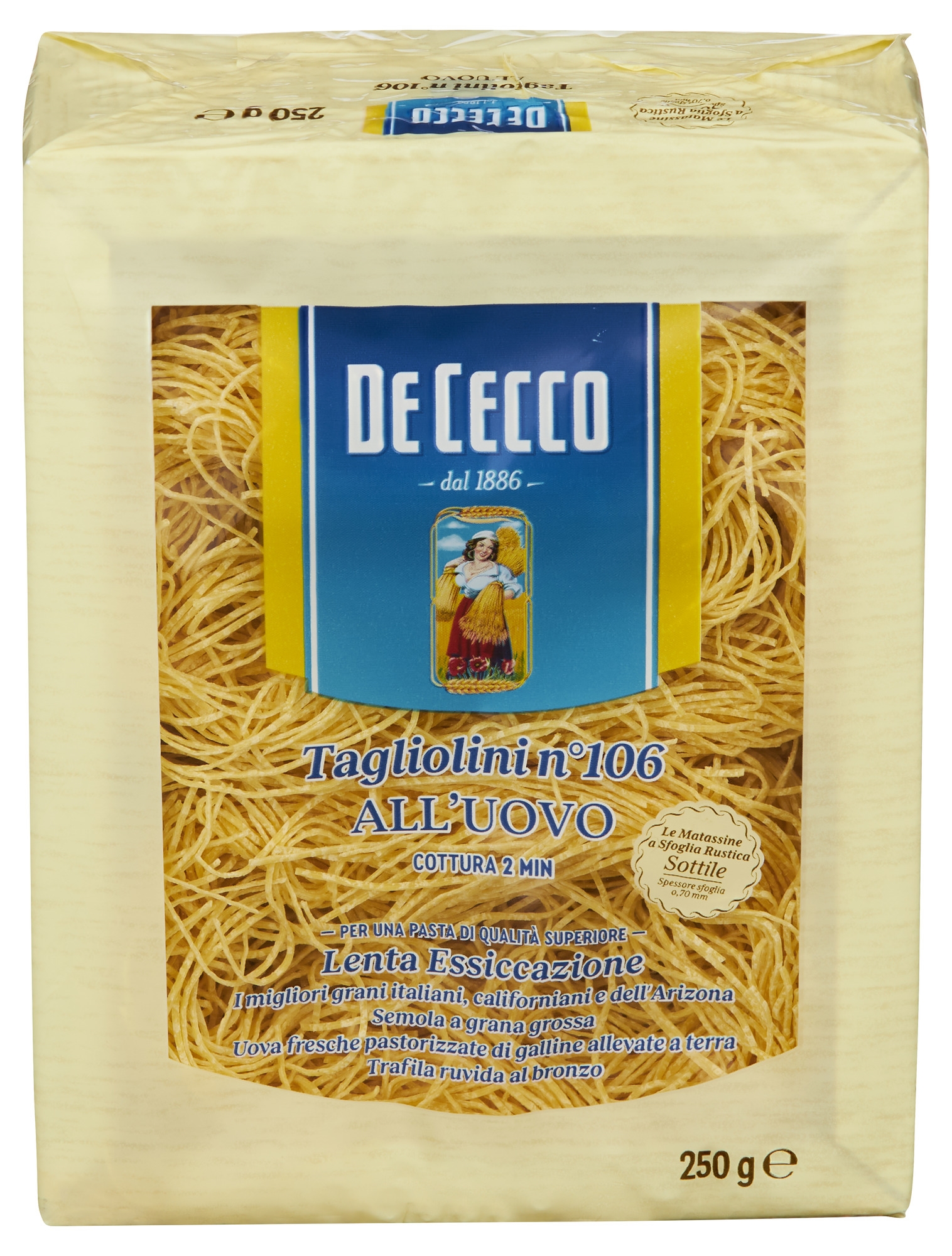 Tagliolini de gecco   250g