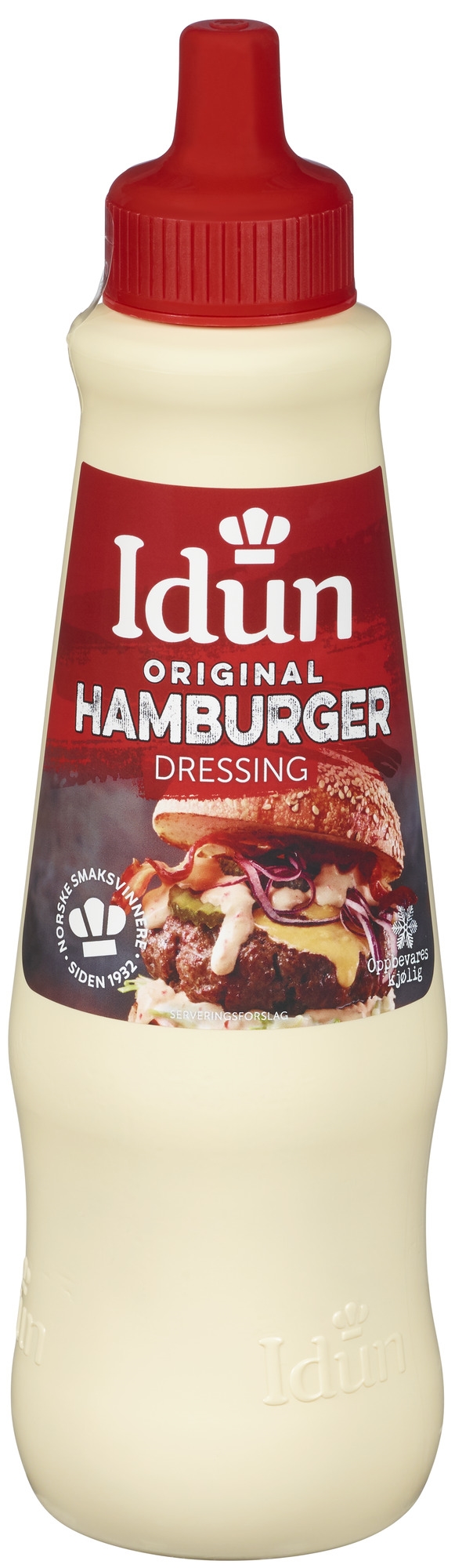 Idun hamburgerdressing   795g