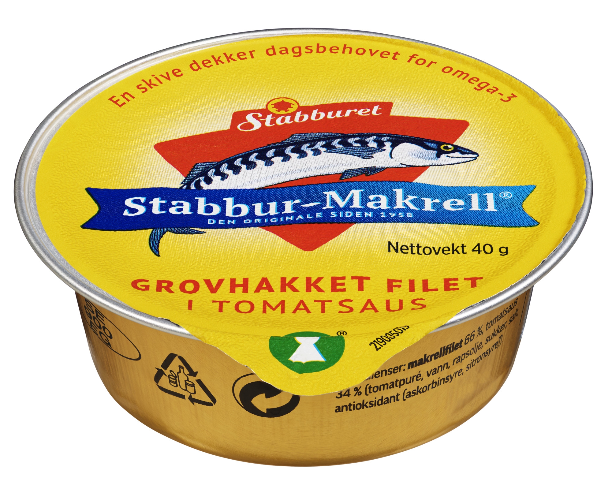 Stabbur-makrell porsjon   35x40g