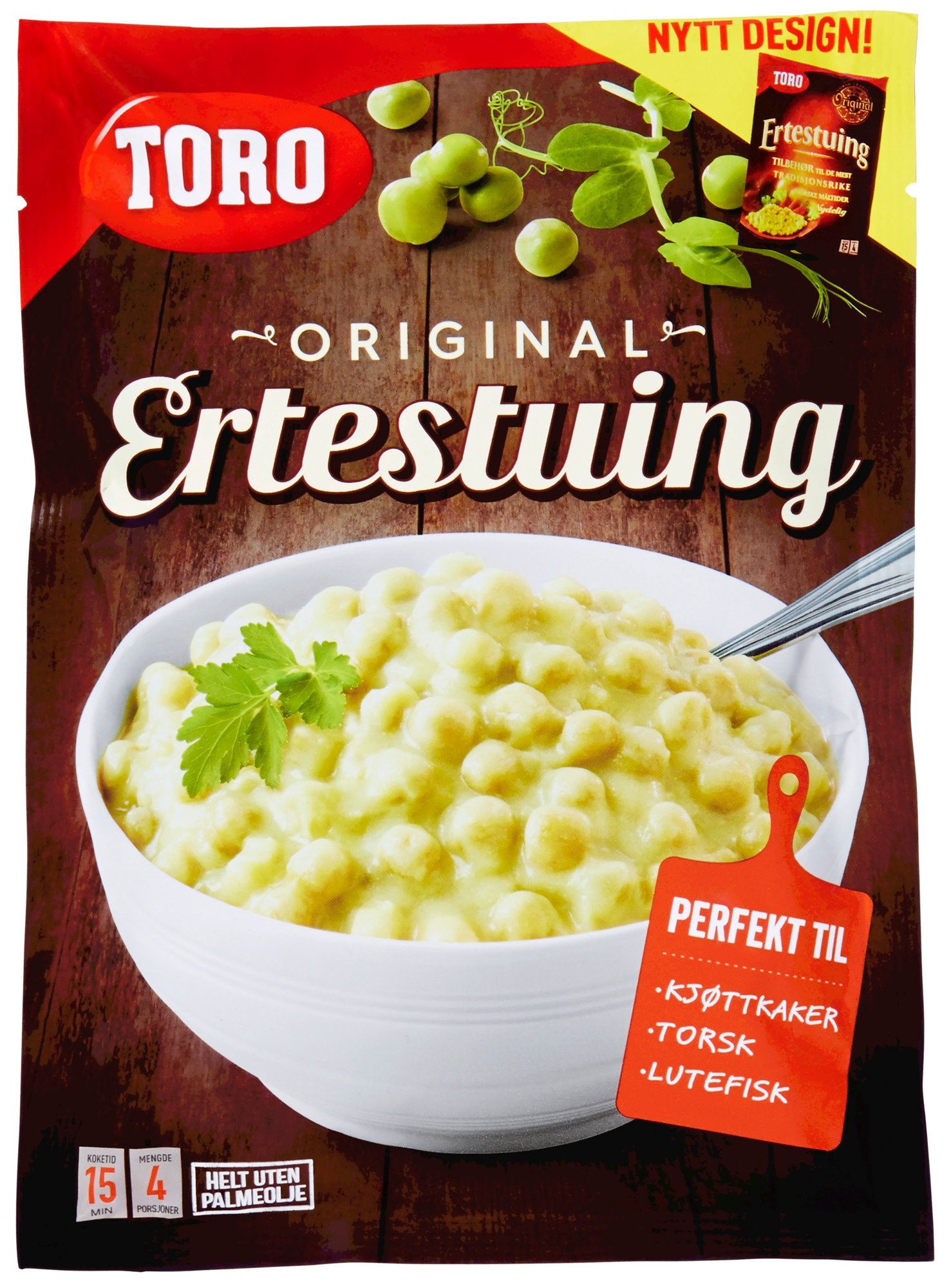 Ertestuing grønn 170g