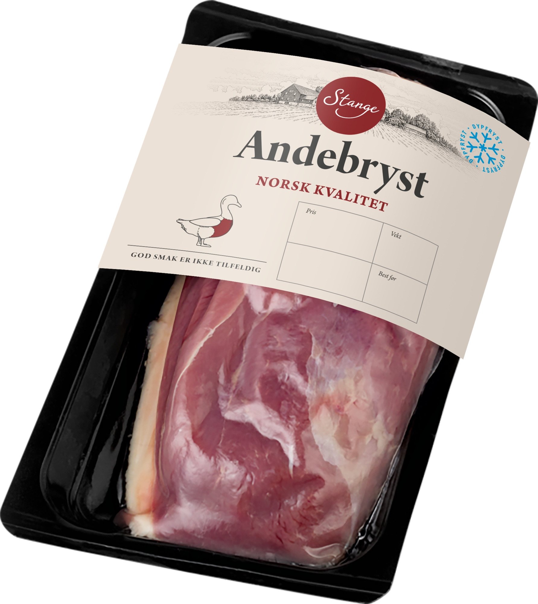 Andebryst fryst 300g   kg