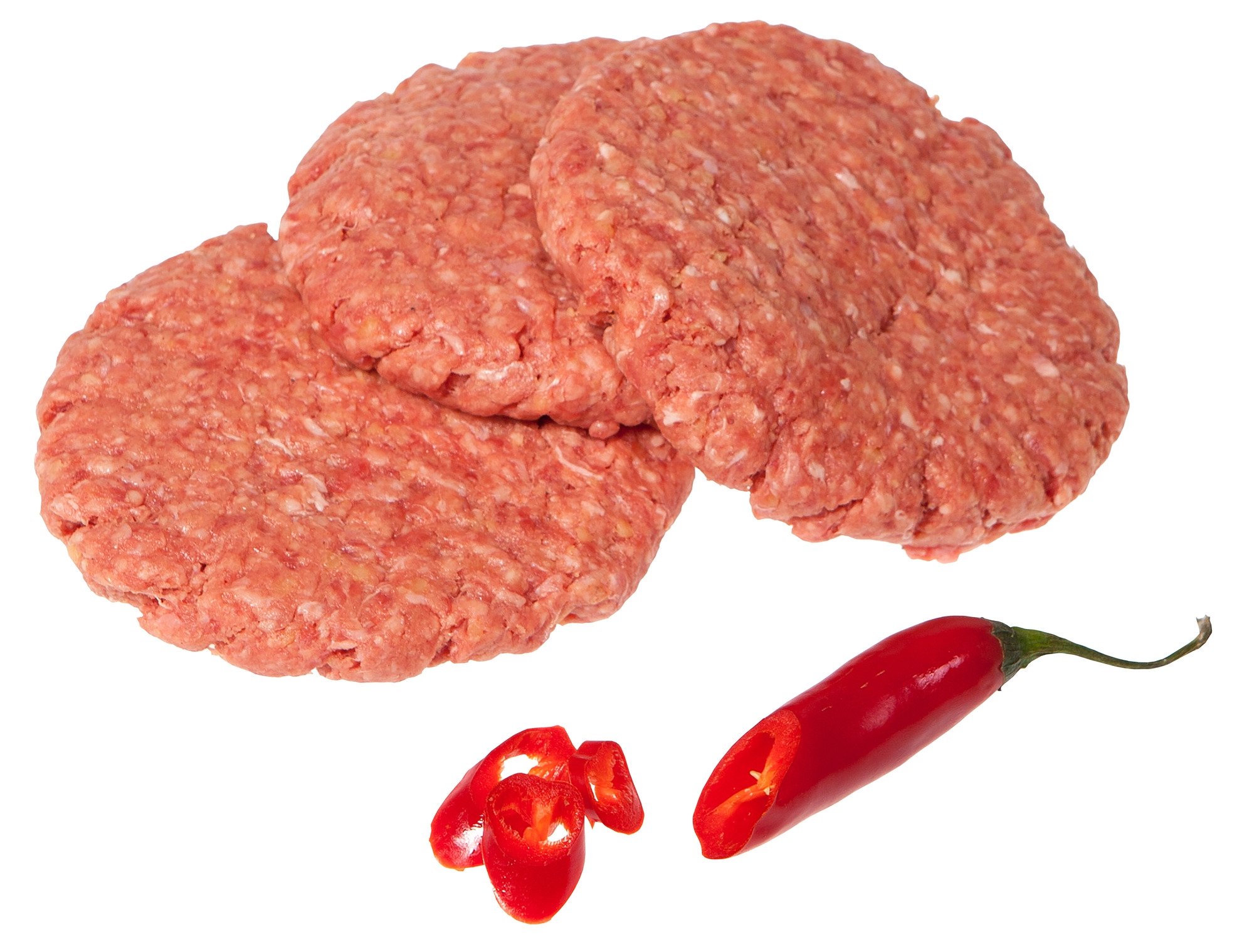 Skikkelig beef burger 150g   4,95kg