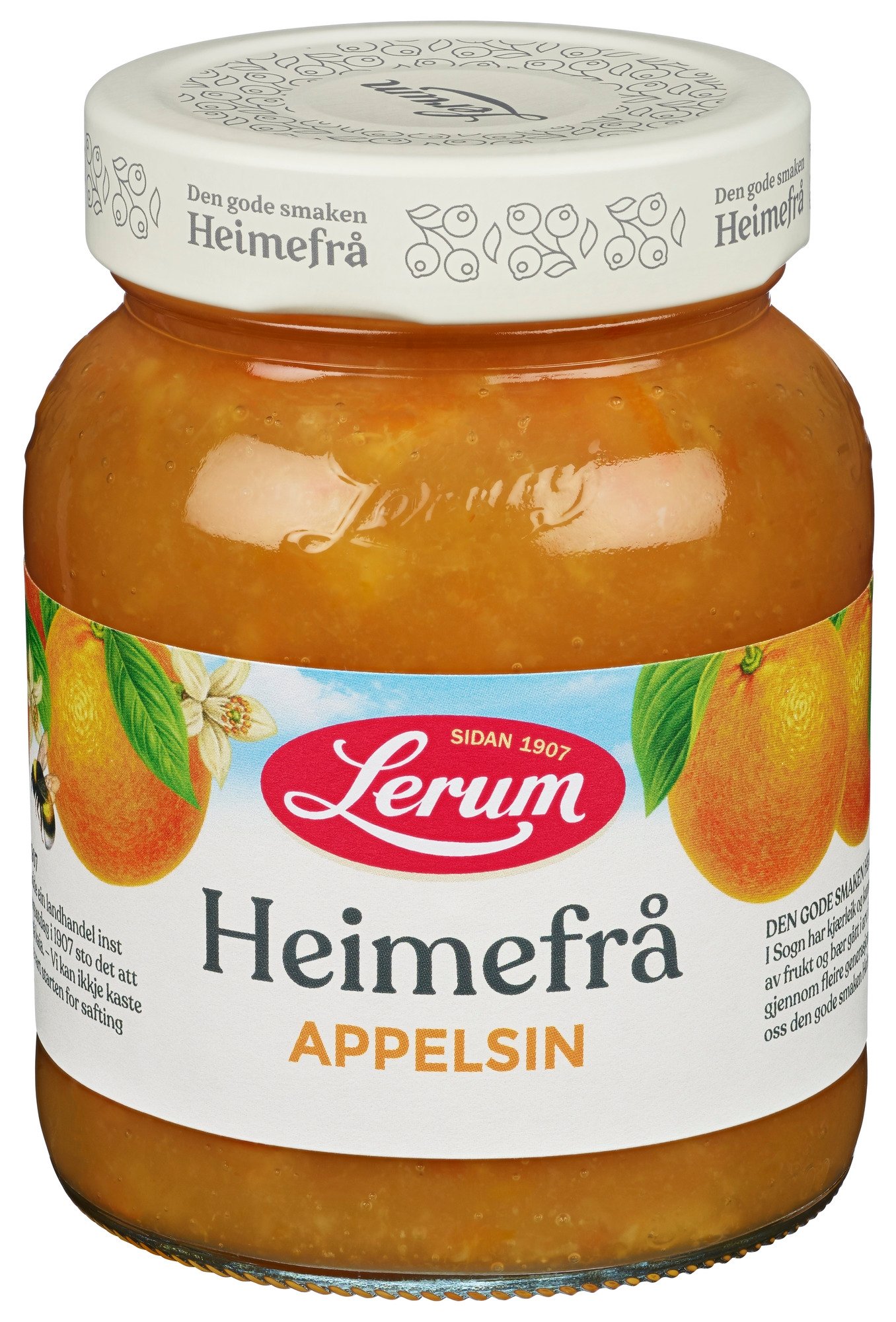 Lerum appelsinmarmelade heimefrå   390g