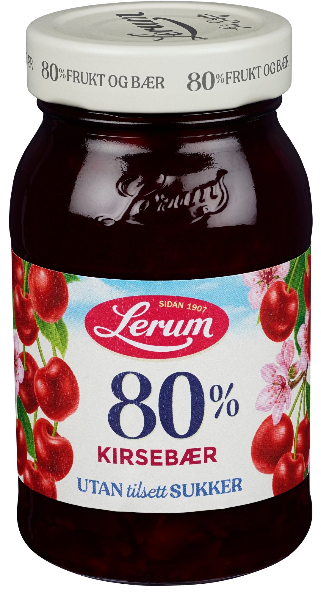 Kirsebærsyltetøy   340g