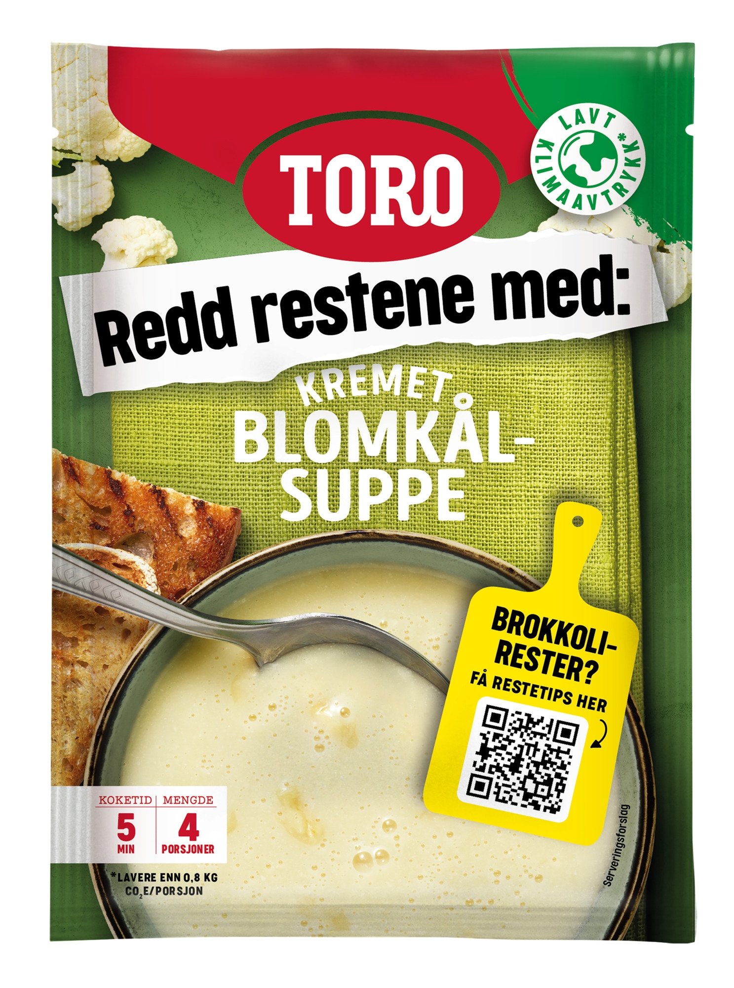 Blomkålsuppe kremet     65g