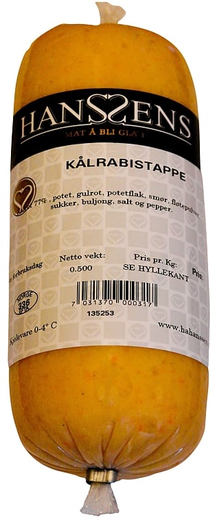 Kålrabistappe snabb   500g