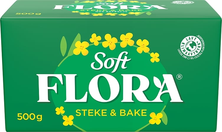 Soft flora steke & bake   500g