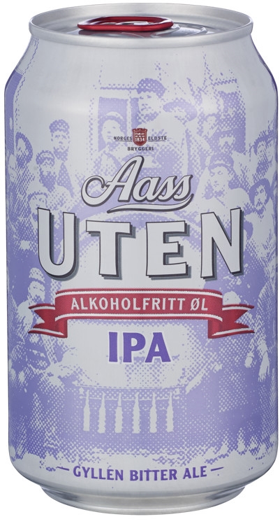 Aass uten ipa bx  0,7%   24x33cl